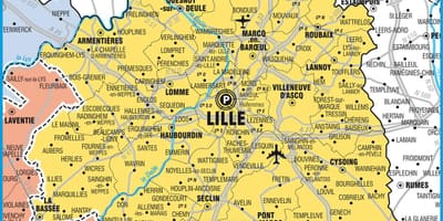 地图Lille的状态